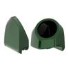 Advanblack Kinetic Green Tour Trunk Pack Speaker Pods 6.5" Rear Audio Housing Color Matched Fit Harley King Tour Trunk Pack view 4