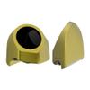 Advanblack Eagle Eye Yellow Tour Trunk Pack Speaker Pods 6.5" Rear Audio Housing Color Matched Fit Harley King Tour Trunk Pack view 1