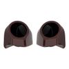 Advanblack Twisted Cherry Tour Trunk Pack Speaker Pods 6.5" Rear Audio Housing Color Matched Fit Harley King Tour Trunk Pack view 1