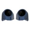 Advanblack Midnight Blue Tour Trunk Pack Speaker Pods 6.5" Rear Audio Housing Color Matched Fit Harley King Tour Trunk Pack view 1