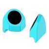 Advanblack Frosted Teal Tour Trunk Pack Speaker Pods 6.5" Rear Audio Housing Color Matched Fit Harley King Tour Trunk Pack view 2