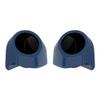 Advanblack Tour Trunk Pack Speaker Pods 6.5" Rear Audio Housing Color Matched Fit Harley King Tour Trunk Pack (Billiard Blue) view 1