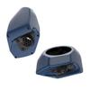 Advanblack Tour Trunk Pack Speaker Pods 6.5" Rear Audio Housing Color Matched Fit Harley King Tour Trunk Pack (Billiard Blue) view 2