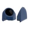 Advanblack Tour Trunk Pack Speaker Pods 6.5" Rear Audio Housing Color Matched Fit Harley King Tour Trunk Pack (Billiard Blue) view 4