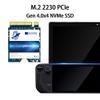 Dogfish SSD M.2 2230 NVMe PCIe 4.0 512GB 3D TLC NAND Gaming Unit?a stato solido interna per Steam Deck PS5 Surface Pro Laptop Desktop (M.2 2230 NVMe 4.0, 512 GB) view 2
