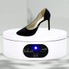 misppro USB Powered Rotating Display Stand,Turntable Photography Video Shooting Props,Mobile Phone Display - 12cm view 4