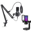 MAONO 2PCS USB Gaming Microphone, PC Computer Condenser mic with Noise Cancellation, RGB Lights, Mute, Gain Control for Streaming, Recording, Podcast, Chat, Twitch, YouTube, Discord view 1