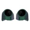 Advanblack Snake Venom Tour Trunk Pack Speaker Pods 6.5" Rear Audio Housing Color Matched Fit Harley King Tour Trunk Pack view 1