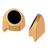 Advanblack Hard Candy Gold Flake Tour Trunk Pack Speaker Pods 6.5" Rear Audio Housing Color Matched Fit Harley King Tour Trunk Pack view 2