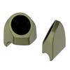 Advanblack Mineral Green Metallic Tour Trunk Pack Speaker Pods 6.5" Rear Audio Housing Color Matched Fit Harley King Tour Trunk Pack view 3