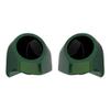 Advanblack Hard Candy Chameleon Tour Trunk Pack Speaker Pods 6.5" Rear Audio Housing Color Matched Fit Harley King Tour Trunk Pack view 1