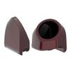 Advanblack Crimson Red Sunglo Tour Trunk Pack Speaker Pods 6.5" Rear Audio Housing Color Matched Fit Harley King Tour Trunk Pack view 4