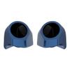 Advanblack US Stock Tour Trunk Pack Speaker Pods 6.5" Rear Audio Housing Color Matched Fit Harley King Tour Trunk Pack (Big Blue Pearl) view 1