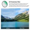 NEEWER 49mm CPL UV Lens Filter Kit, Circular Polarizer(Polarizing) UV Protection Filter Set with HD Optical Glass with Double Sided 30 Layer Nano Coatings Ultra Slim Aluminum Frame view 4
