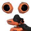 Advanblack Tour Trunk Pack Speaker Pods 6.5" Rear Audio Housing Color Matched Fit Harley King Tour Trunk Pack (Amber Whiskey) view 2