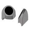 Advanblack Tour Trunk Pack Speaker Pods 6.5" Rear Audio Housing Color Matched Fit Harley King Tour Trunk Pack (Billet Silver) view 3