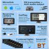 Compatible for Wireless Apple Carplay & Android Auto for Car Stereo, 7" Portable Car Radio Monitor Multimedia Payer, Hands-Free Calling, Bluetooth, AUX/FM Transmission, SWC,Reverse Camera for All Cars view 2