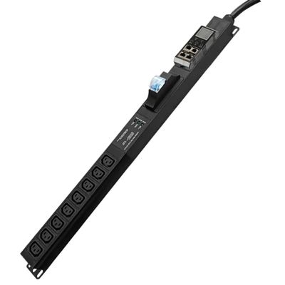 L6-30p 8-bit C13 Socket Intelligent PDU SNMP Telnet Monitoring Voltage and Current air Switch Aluminum Alloy Rack Power Socket
