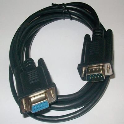 MD204-CP1H Compatible MD204L/MD306/MD308 Series Text Display Connection CP1H/CP1L/CP1E, CS Series PLC Communication Line (Black 3m)