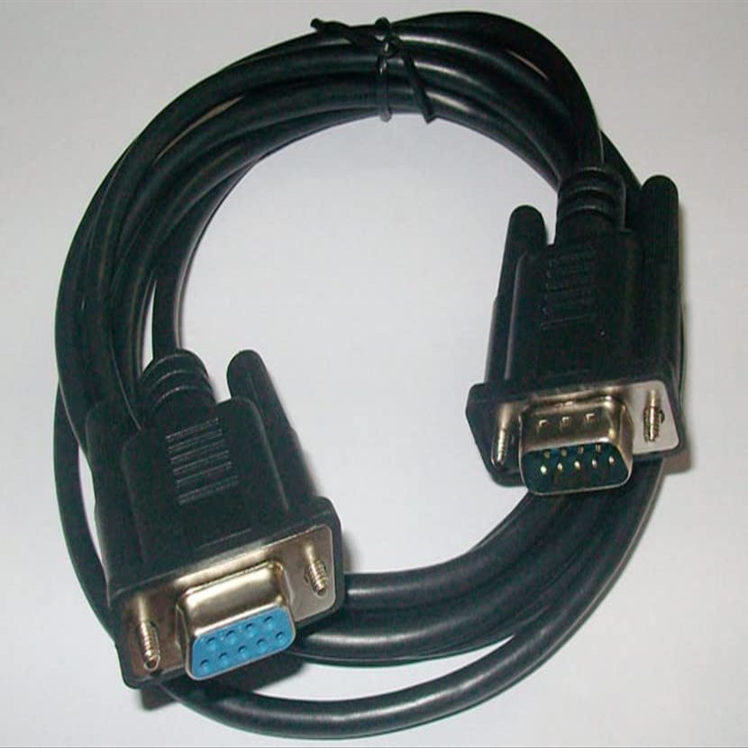 MD204-CP1H Compatible MD204L/MD306/MD308 Series Text Display Connection CP1H/CP1L/CP1E, CS Series PLC Communication Line (Black 3m)