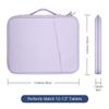 12.9 Inch Tablet Sleeve for Samsung Galaxy Tab S10+ Plus/S9+ S8+/S7+ Plus/S7 FE,iPad Pro M5 M4 13 2025/Air M2 13/Pro 12.9, 12.4" Microsoft Surface Laptop Go 2/11 Snapdragon/10/9/8 Carrying Bag-Purple view 2