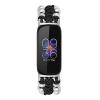BabyValley Band Compatible with Fitbit Luxe Bands for Women Men, Adjustable Nylon Handcrafted Braided Fitbit Luxe Band, Replacement Bracelet Strap Accessory with Drawstring Clasp (black) view 3