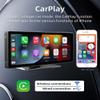 9.3 Inch HD Screen Car Stereo Portable Car Radio MP5 Player Compatible with Android Auto/Apple CarPlay, Mirror Link, FM Signal Tramsmission/Bluetooth 5.0/TF Card/USB/AUX Rear Camera view 2