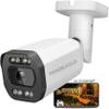 PANOEAGLE 5MP Varifocal PoE IP Camera, Outdoor Bullet Camera with 5X Optical Zoom,Smart Dual Light Night Vision,Human/Vehicle Detection,2 Way Talk,SD Card Slot (256GB),IP67 view 1