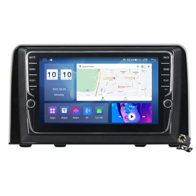 10'' Android 11 Car Stereo Radio GPS Navigation for Honda CRV CR-V 5 RT RW 2016-2018 Multimedia Player Support Carplay Bluetooth FM RDS WiFi 4G SWC DAB+Rear View Camera,K700s/8+128g