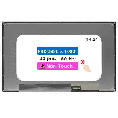14.0" Screen Replacement for Dell Latitude P144G P144G001 P144G002 LCD Display Panel 30 pin (FHD 1920x1080 Non-Touch)