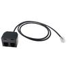 Callez RJ9 Telephone Training Splitter Adapter Phone Headset Y Splitter view 1