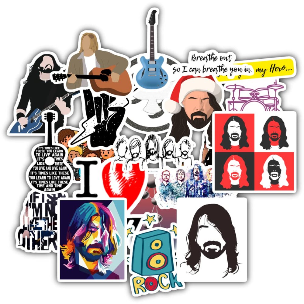 20 Pcs Stickers Packs Fighters Colorful of Decal Foos Vinyl Aesthetic Sticker Waterproof for Water Bottle Laptop Computer Luggage Phone Car Skateboard Bumper