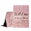 FVAENDHIO Case for Samsung Galaxy Tab A8 10.5 Inch 2022 Model (SM-X200/X205/X207), Protective Leather Case, Adjustable Stand Auto Wake/Sleep Smart Case - Bible Verses Psalm 46:10 view 1