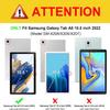 FVAENDHIO Case for Samsung Galaxy Tab A8 10.5 Inch 2022 Model (SM-X200/X205/X207), Protective Leather Case, Adjustable Stand Auto Wake/Sleep Smart Case - Bible Verses Psalm 46:10 view 2