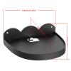 LUCBEI Speaker Stands Sound Stand Universal Wall Mount Holder Bracket Stand for Router Smart Home Speakers Cellphones Clever Small Charging Shell Floor/Wall Mount Speaker Stand (Color : Black) view 2