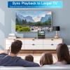 9.5" Portable DVD Player with 7.5" Swivel Display Screen, 5-Hour Built-in Rechargeable Battery, Car DVD Player,Supports SD Card/USB/CD/DVD and Multiple Disc Formats, High Volume Speaker view 4