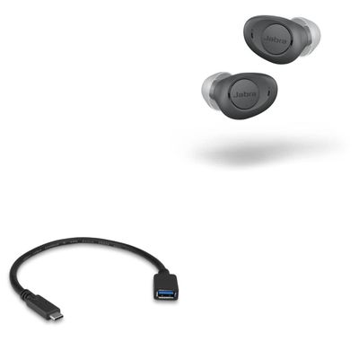 BoxWave Cable Compatible with Jabra Enhance Plus - USB Expansion Adapter, Add USB Connected Hardware to Your Phone