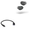 BoxWave Cable Compatible with Jabra Enhance Plus - USB Expansion Adapter, Add USB Connected Hardware to Your Phone view 1