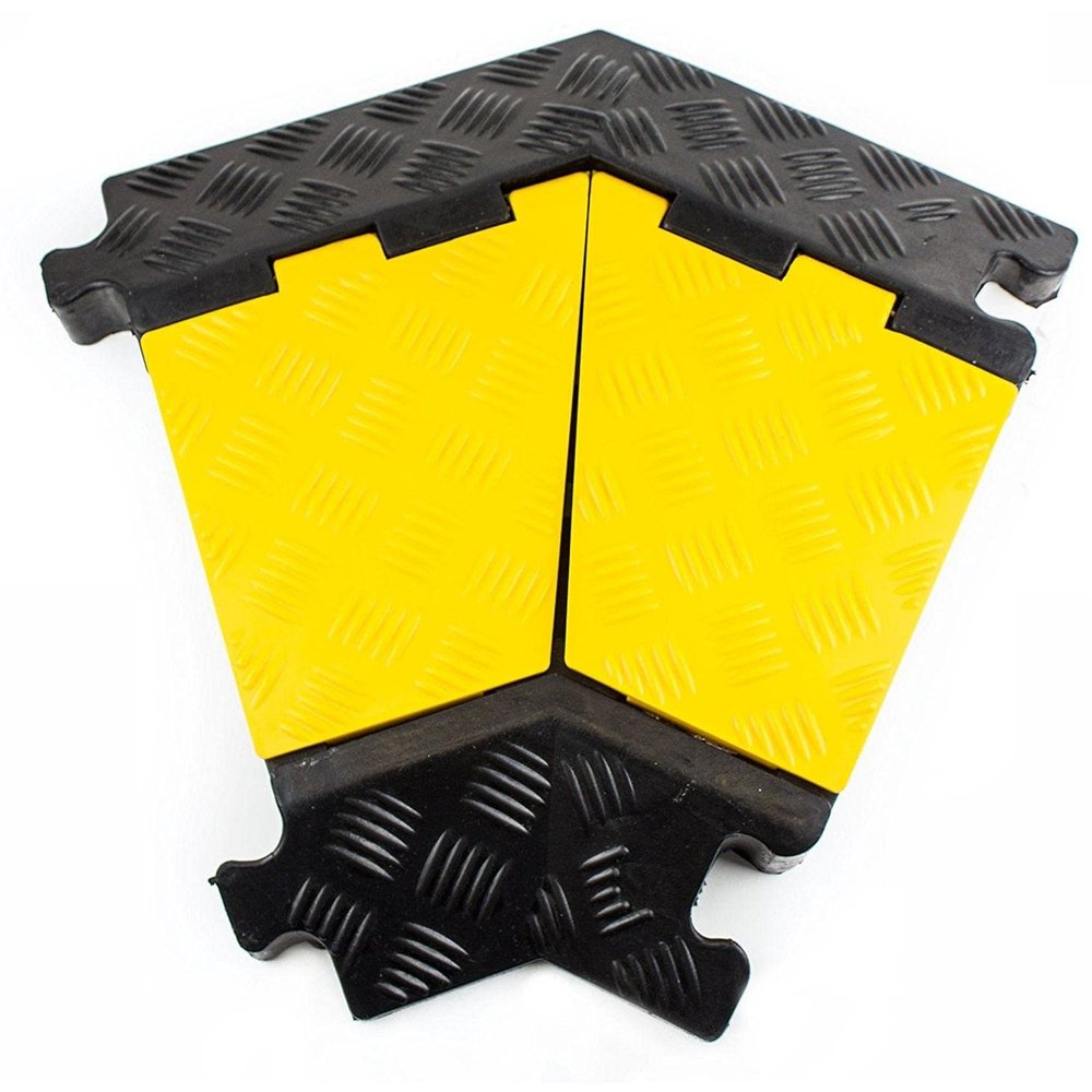 RK Safety 3 Channels Cable Protector Coner 45 Degree