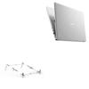 BoxWave Stand and Mount Compatible with Infinix Zero Book Ultra - Pocket Aluminum Stand 3-in-1, Portable Multi Angle Viewing Riser - Metallic Silver view 1