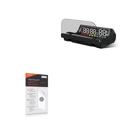 BoxWave Screen Protector Compatible with ACECAR L5 HUD Display - ClearTouch Anti-Glare (2-Pack), Anti-Fingerprint Matte Film Skin