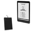 BoxWave Case Compatible with Onyx Boox Kon-Tiki 2 - Velvet Pouch, Soft Velour Fabric Bag Sleeve with Drawstring - Jet Black view 1