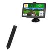 BoxWave Stylus Pouch Compatible with NAVRUF GPS Navigation (9 in) - Stylus PortaPouch, Pen Stylii Holder Carrier Portable Self-Adhesive - Jet Black view 1