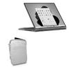 BoxWave Case Compatible with Chuwi MiniBook X - Quilted Carrying Bag, Soft Synthetic Leather Cover w/Diamond Design - Cool Grey view 1