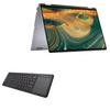 BoxWave Keyboard Compatible with Dell Latitude 9420 - MediaOne Keyboard with TouchPad, USB Fullsize PC Wireless TrackPad - Jet Black view 1