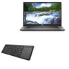 BoxWave Keyboard Compatible with Dell Latitude 7520 - MediaOne Keyboard with TouchPad, USB Fullsize PC Wireless TrackPad - Jet Black view 1