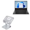 BoxWave Stand and Mount Compatible with HP Omen 16 (16-k0797) - Executive VersaView Laptop Stand, Ergonomic Adjustable Viewing Angle Metallic Riser - Metallic Silver view 1