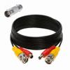 FITE ON 25ft Black BNC Video Power Wire Cord Compatible with Samsung Camera Cable SDH-P4040 SDH-C75100 view 1