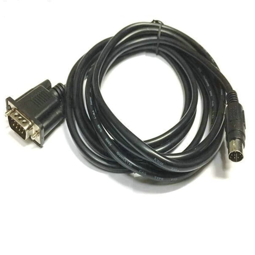 Smart1000-FX for Touch Screen Smart1000, Smart1000IE, Connect FX Full Series PLC Communication Cable (Black 10m)