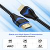ApoJodly 4K HDMI Cable 6.6FT 20-Pack, HDMI to HDMI Cable High Speed HDMI Cord 2.0 Ultra HD 4K@60Hz, 2K@144Hz, HDR, 3D, Dolby, HDCP 2.2, ARC for PS5, PS4, HDTV, Monitor, Xbox, Blu-ray, Laptop view 4
